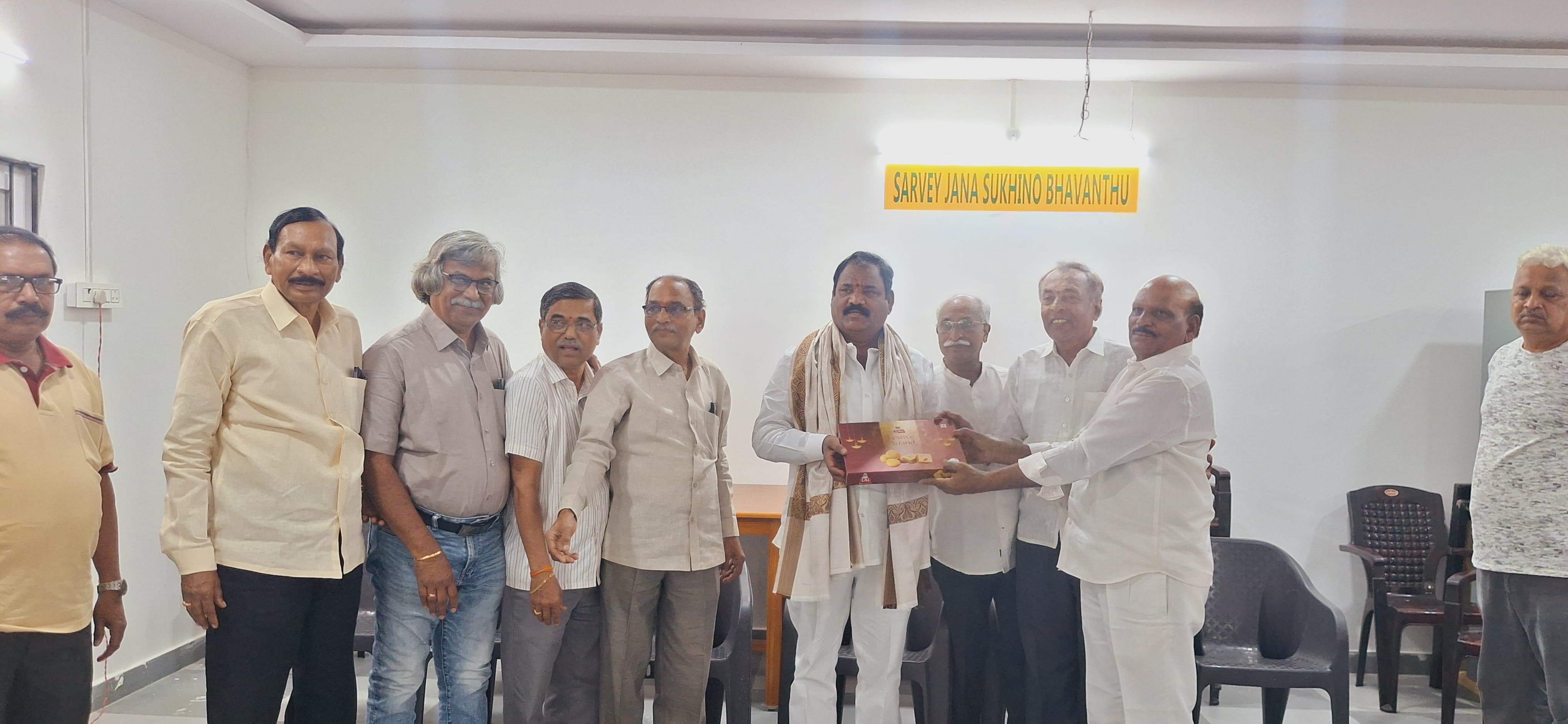 2.2. A momento to Corporator on 9th Dec 2024
  